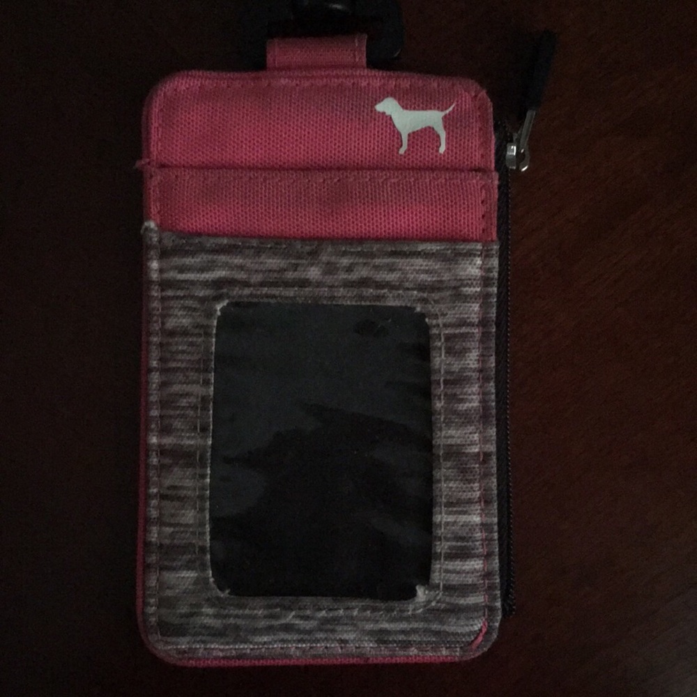 Pink Victoria's Secret ID Holder